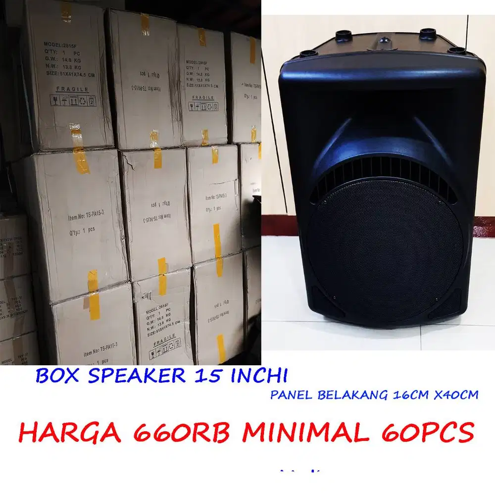 box speaker jual obral 660 ribu mimal 40pcs