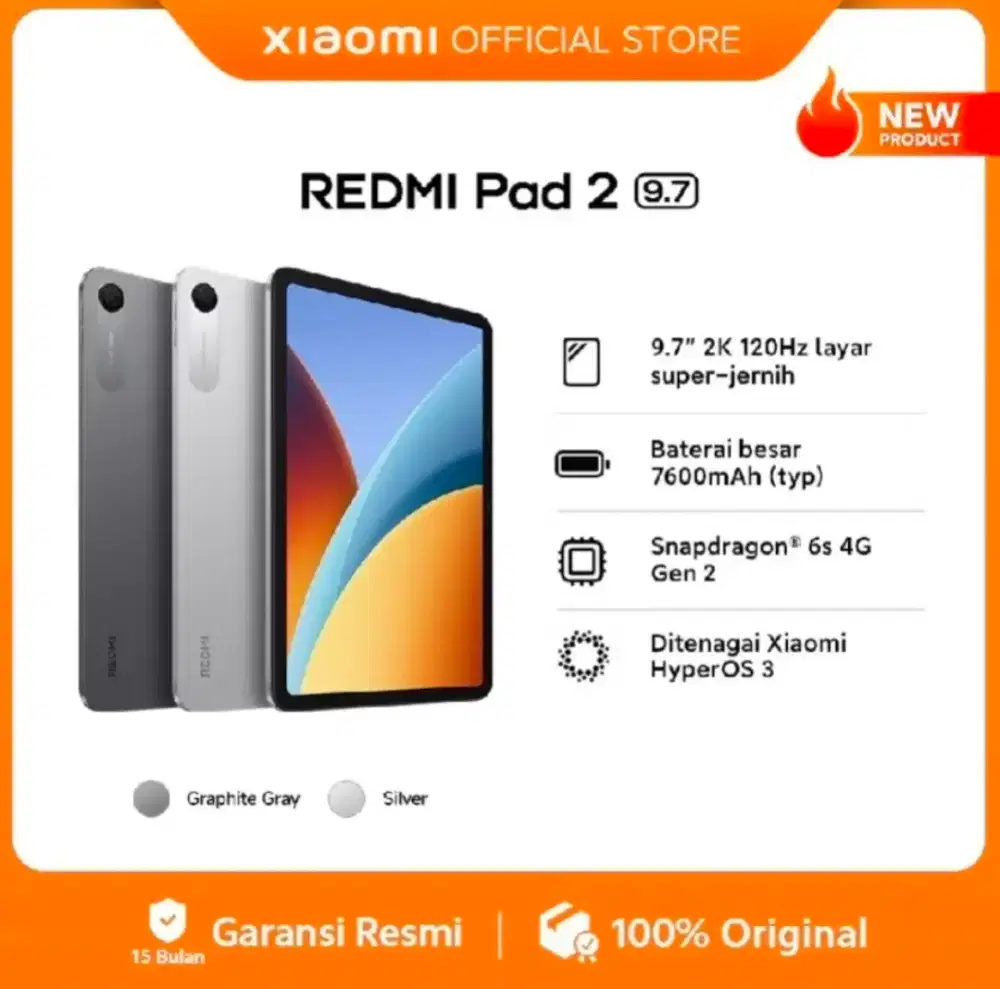 CICILAN REDMI PAD 9.7 128GB 2026