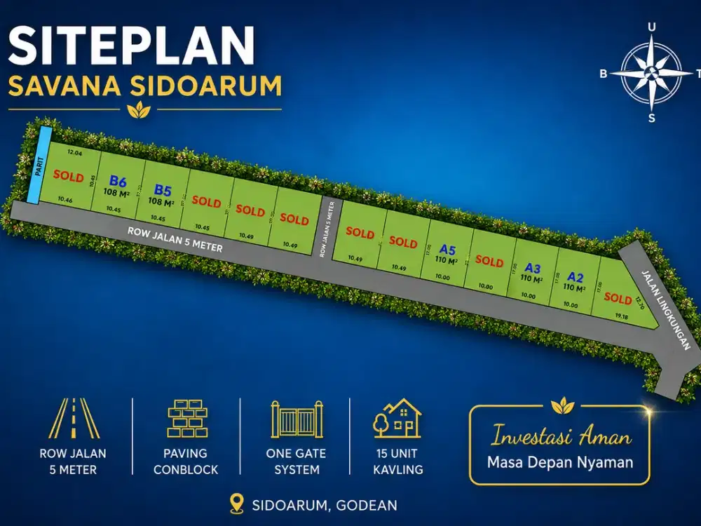 SHM Godean, Cicilan 12x tanpa Bunga Dekat Al Azhar