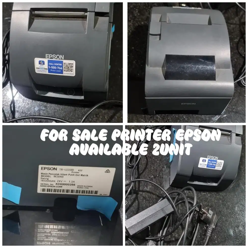 DIJUAL PRINTER EPSON 2UNIT