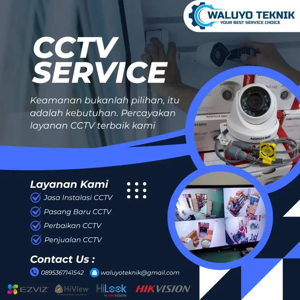CCTV online 24 jam, tersedia paket cctv 1-16 kamera