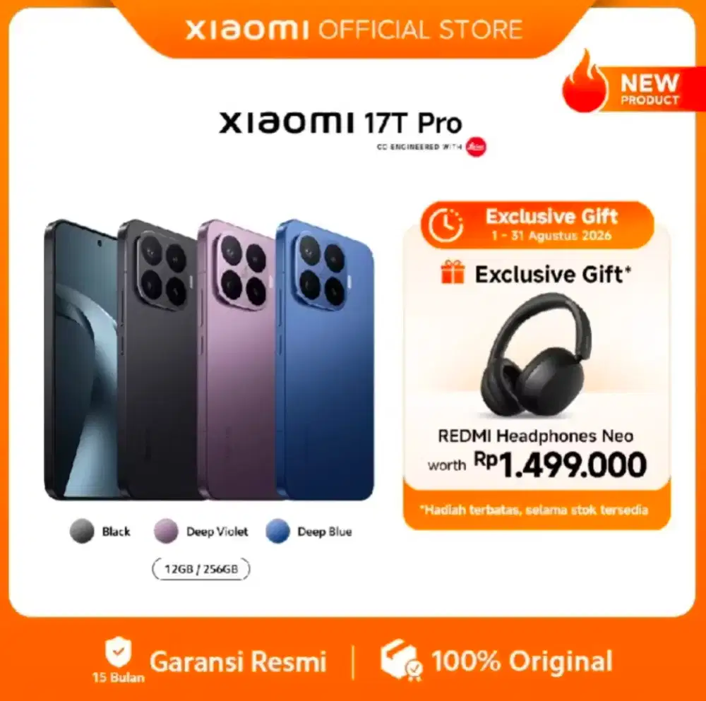 CICILAN XIAOMI 17T PRO 512GB