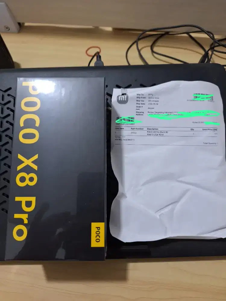 Poco x8 Pro black 8gb/512gb  BARU MASIH SEGEL