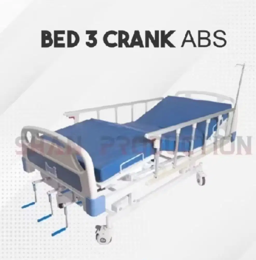 Bed pasien 3 crank
