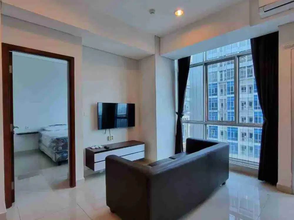 Sewa Apartemen Capitol Park Salemba RSCM Jakarta Pusat 2BR Luas 72 sqm