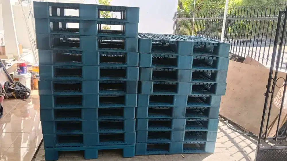 Pallet plastik second serbaguna