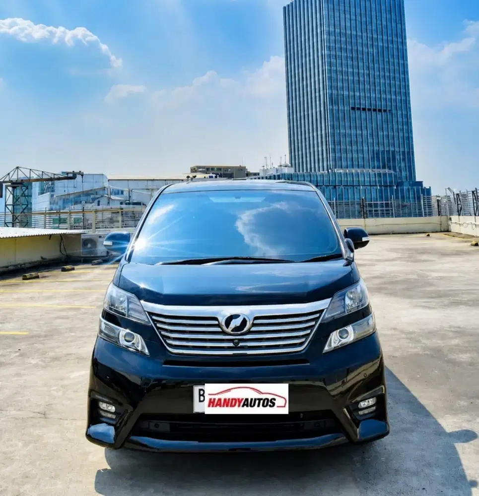 Toyota Vellfire Z Premium Sound 2010 Automatic Hitam