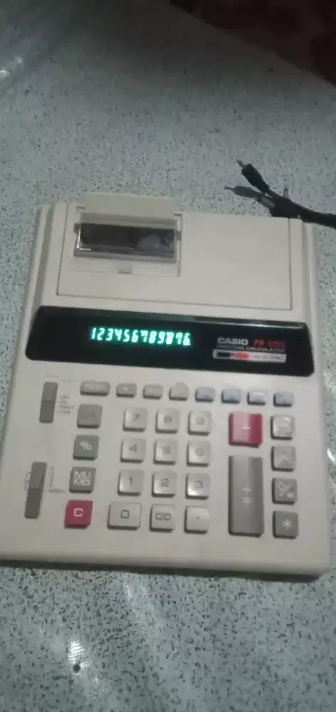 Kalkulator printing merk Casio FR125S