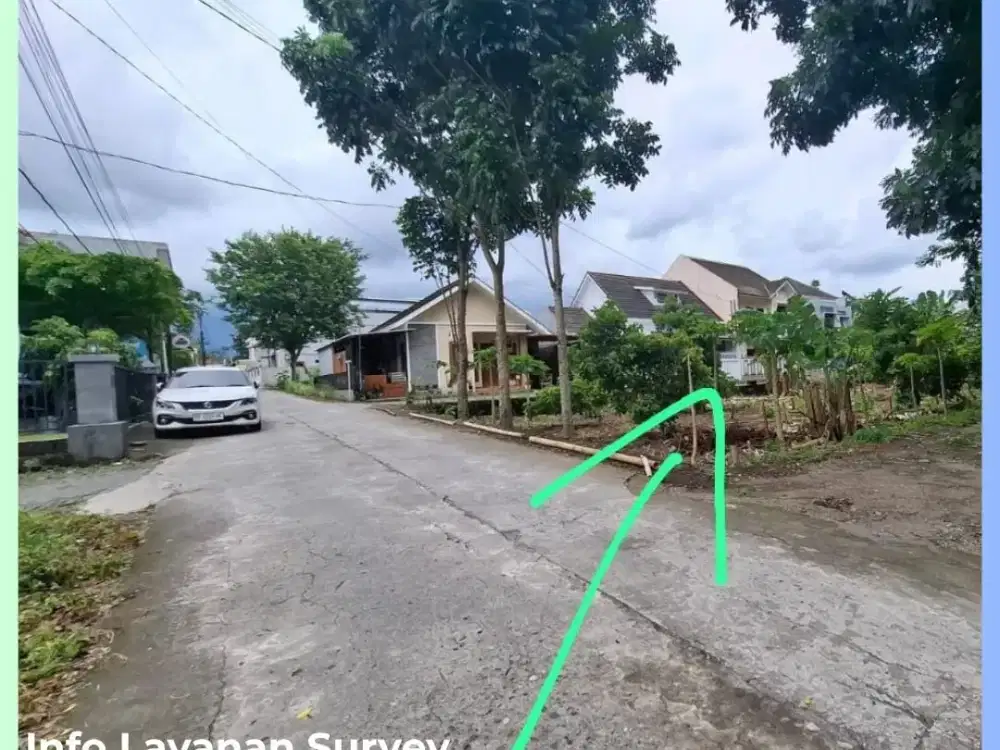 Tanah Jogja 500 Meter Kampus UII Kaliurang cocok Kost