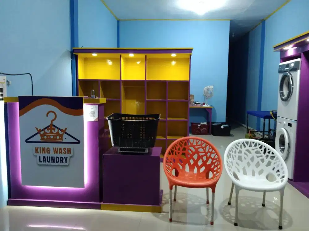 Di jual Perlengkapan Laundry ( Kondisi masih bagus baru 2 bulan pakai)
