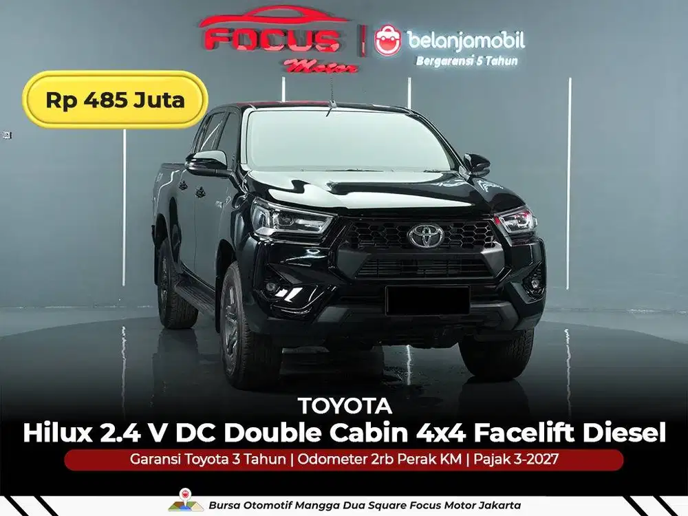 [ 4x4 - KM 2RB ] Toyota Hilux 2.4 V DC Double Cabin Diesel 2025 2026