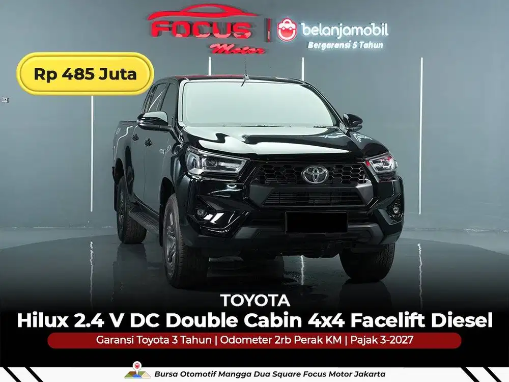 [ 4x4 - KM 2RB ] Toyota Hilux 2.4 V DC Double Cabin Diesel 2025 2026