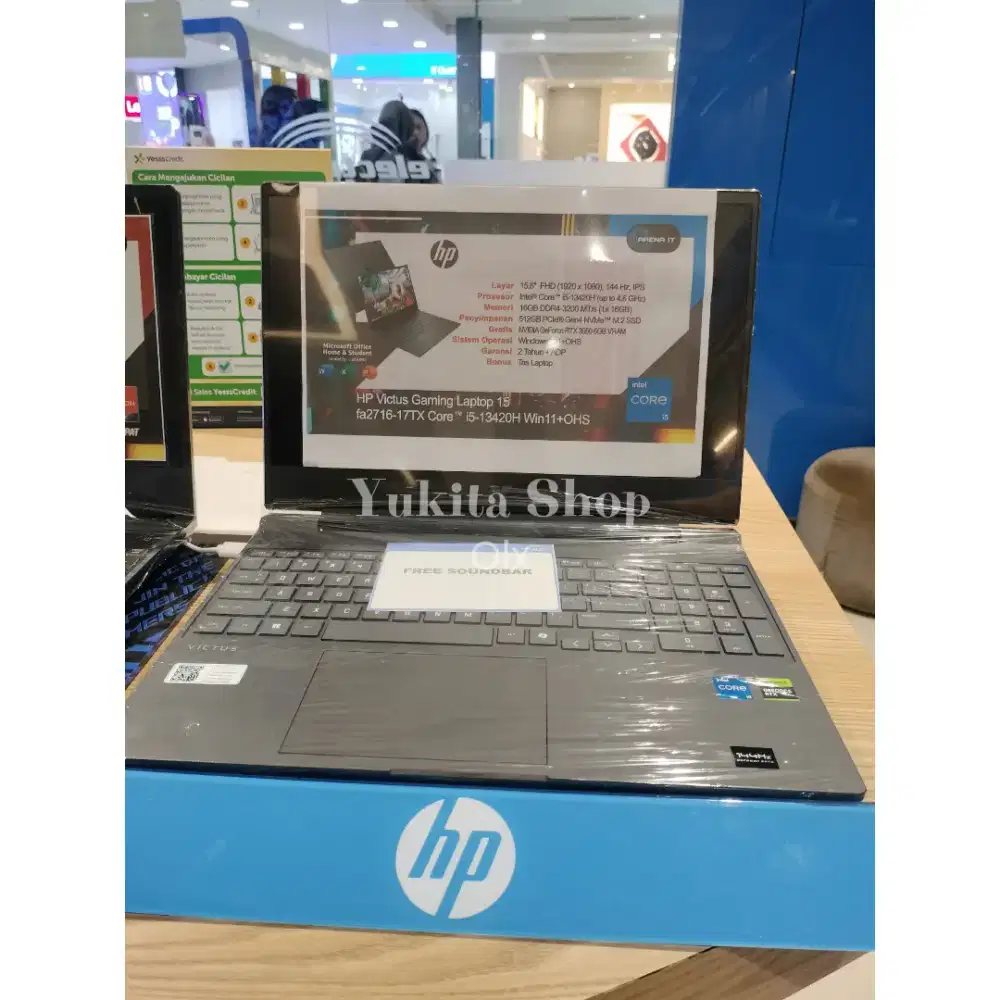 Victus HP Notebook i5 16/512 GB
