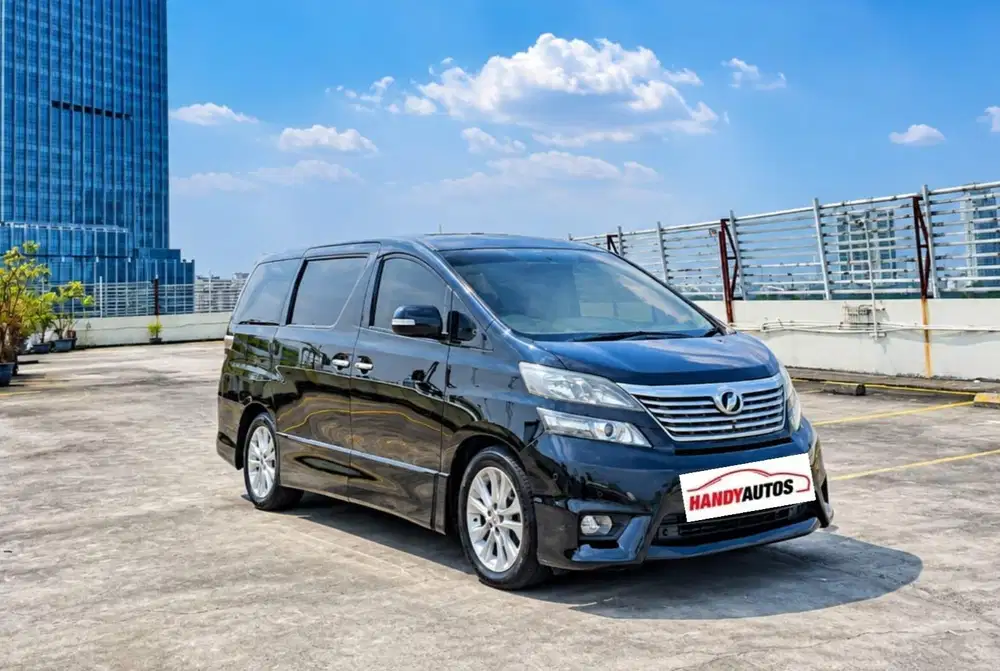 Toyota Vellfire Z Premium Sound 2010 Automatic Hitam