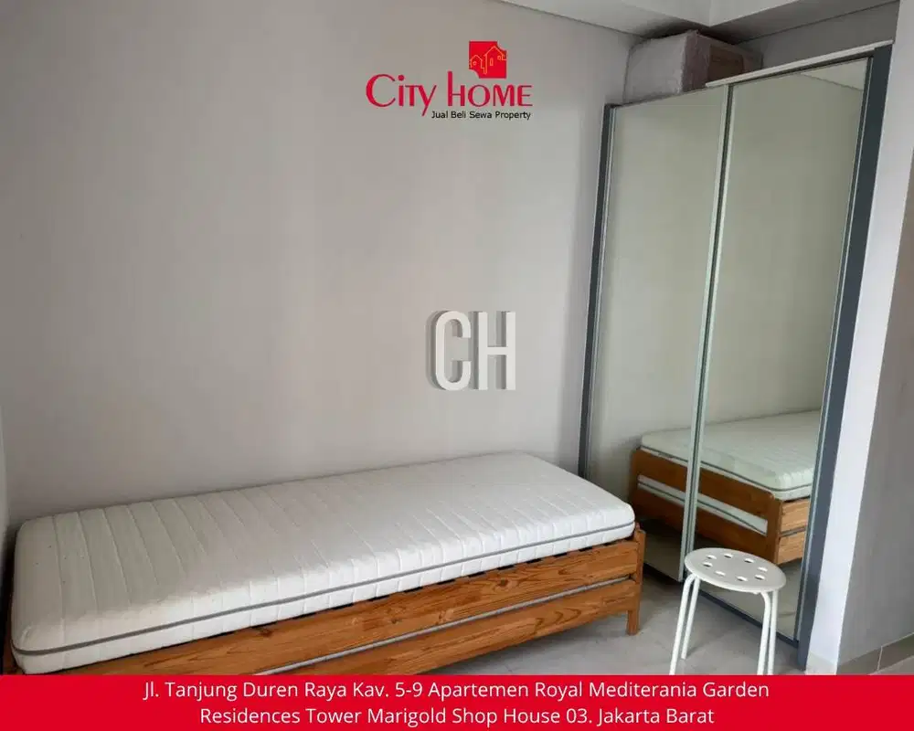 Sewa Apartemen Semi Furnished di Taman Anggrek Residence