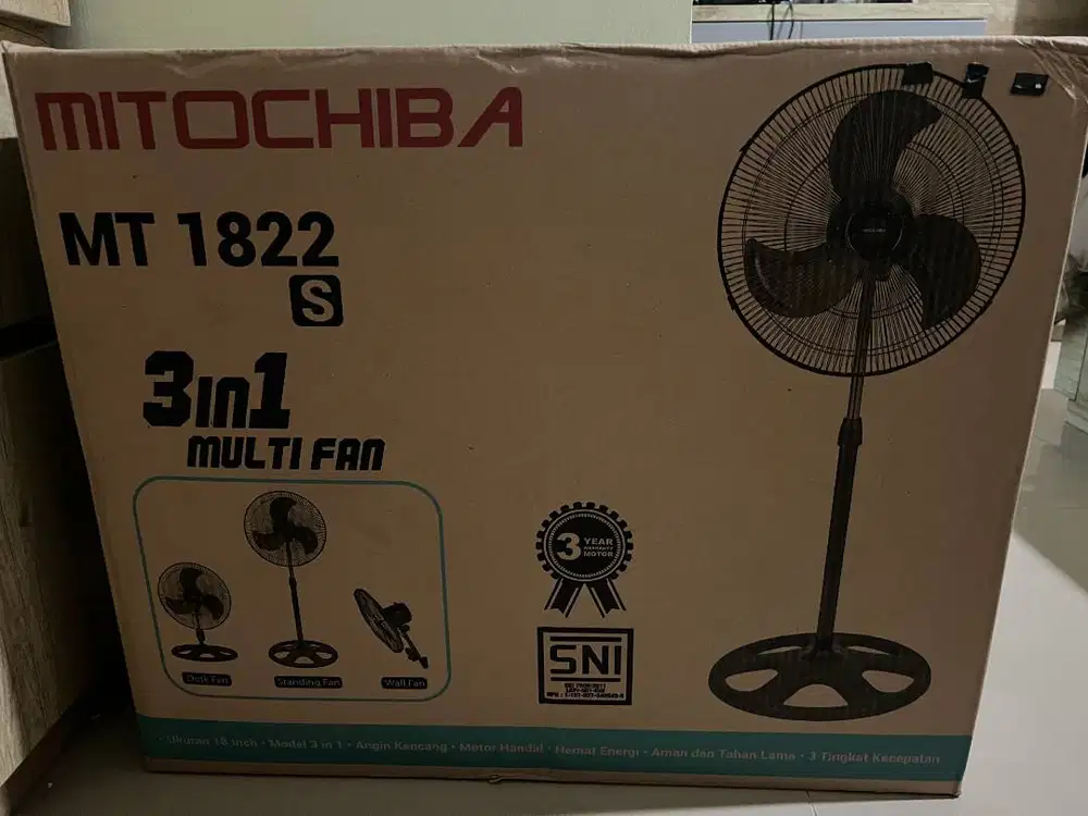 Jual Kipas Angin 3in1 Mitochiba MT 1822 S