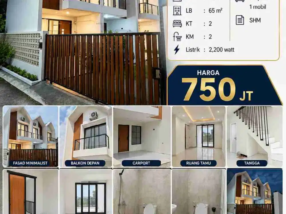 Rumah brand new di Cimanggis Depok