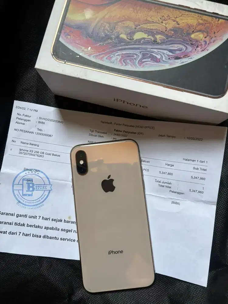 iPhone XS 256gb Gold