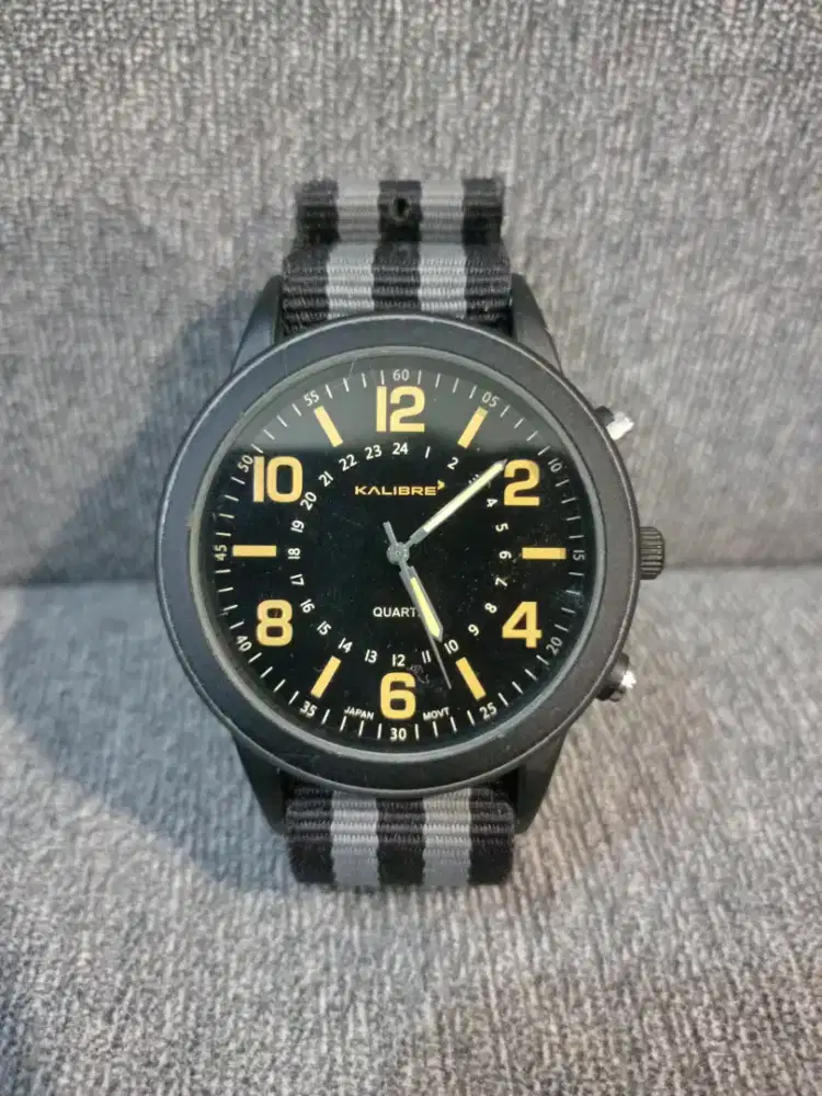 Jam Tangan Analog Kalibre Bukan Casio Original