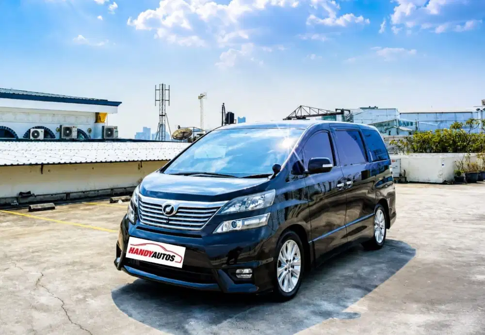 Toyota Vellfire Z Premium Sound 2010 Automatic Hitam