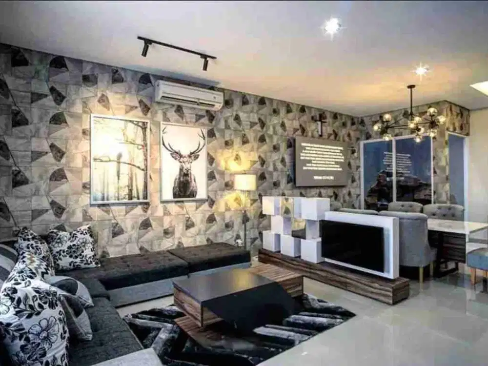 DIJUAL RUMAH CANTIK NYAMAN DENGAN INTERIOR MODERN DI CAKUNG