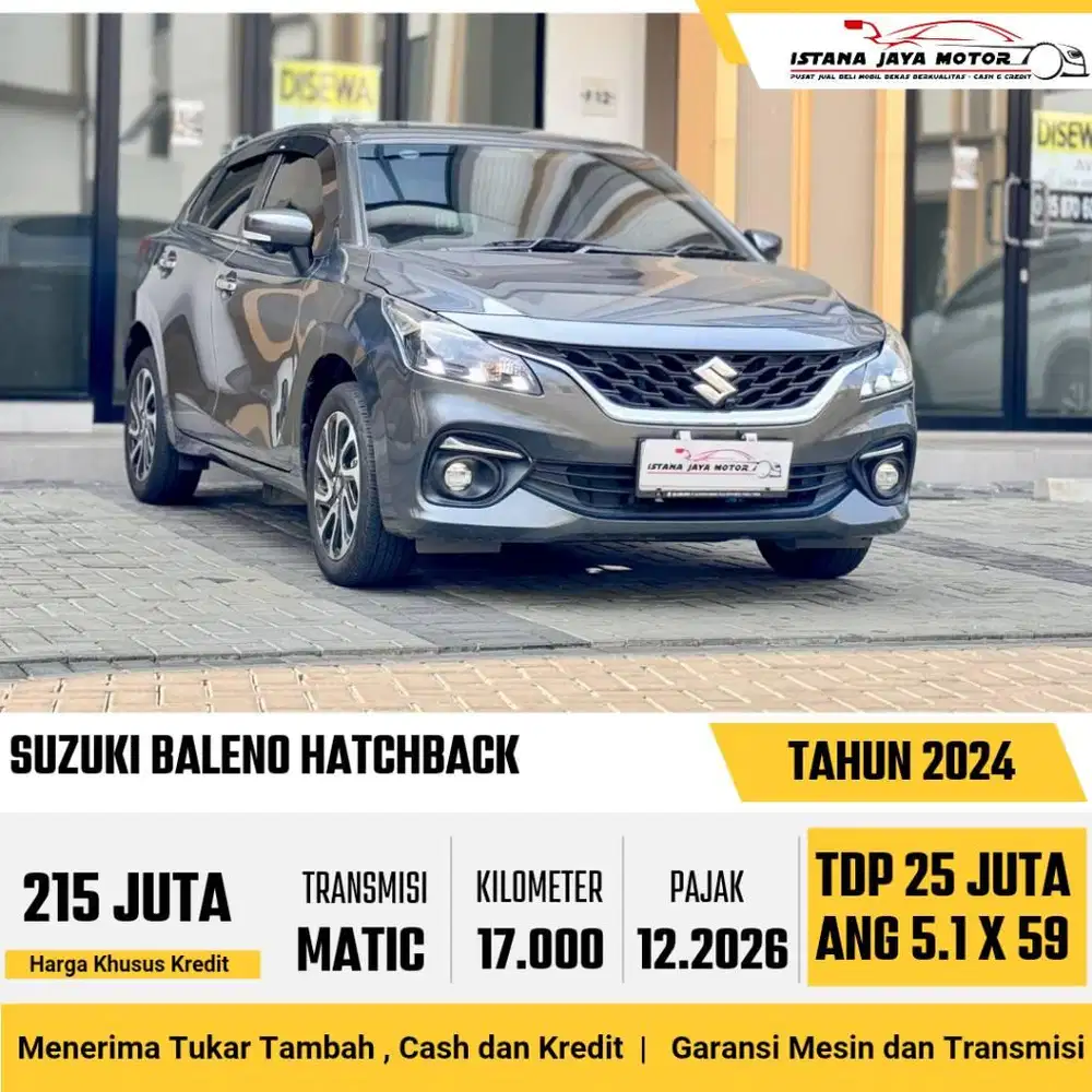 KM 17RB !! Suzuki Baleno HB 1.5 Automatic 2024