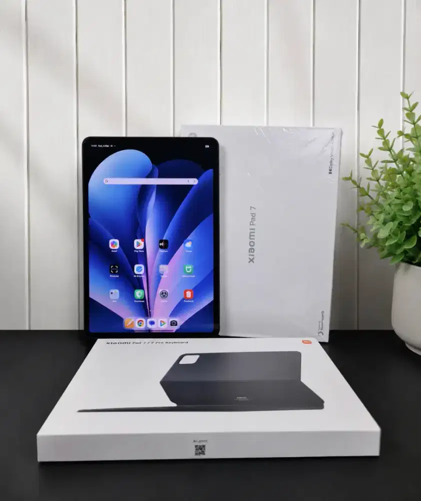 Xiaomi Pad 7 8/256 Fullset Mulus + Keyboard