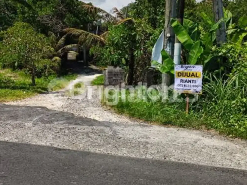 TANAH KAVLING 3 ARE DI BRABAN