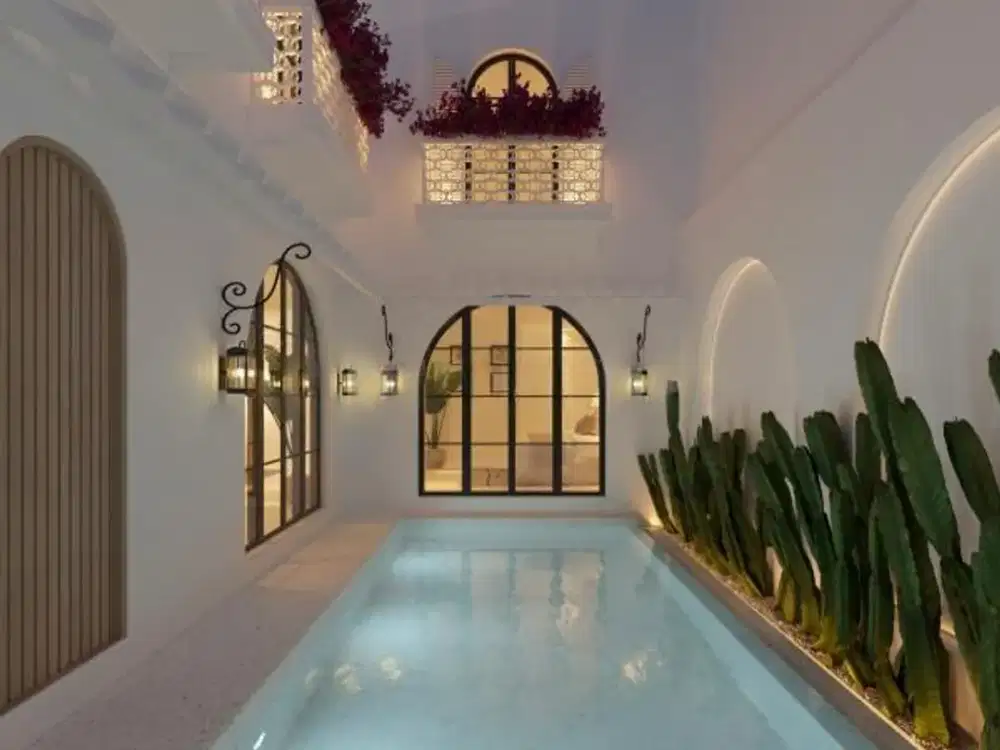Villa Baru Modern Gaya Mediteranean di Pantai Lima, Pererenan