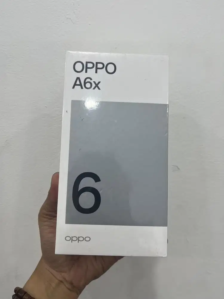 NEW BNIB OPPO A6x 6/128 BARU BUKAN SEKEN