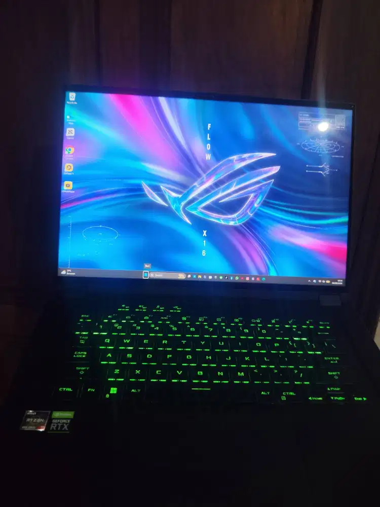Laptop Gaming ASUS ROG Flow X16 Ryzen 9 6900HS RTX 3070Ti Mulus Second