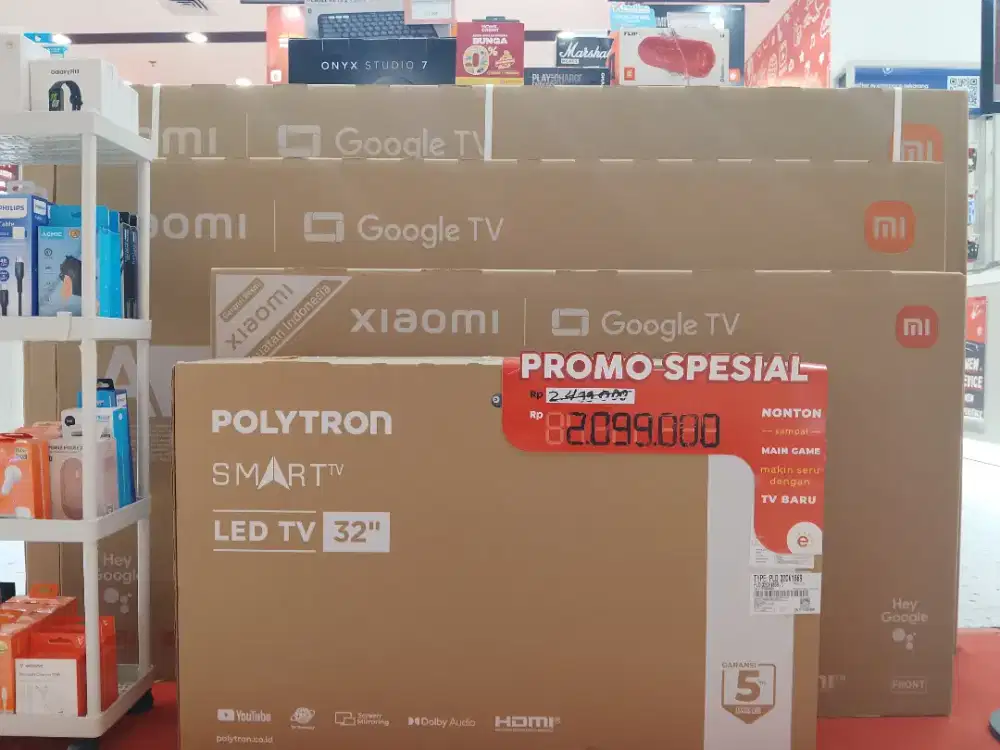 KREDIT TV GOOGLE XIAOMI POLYTRON