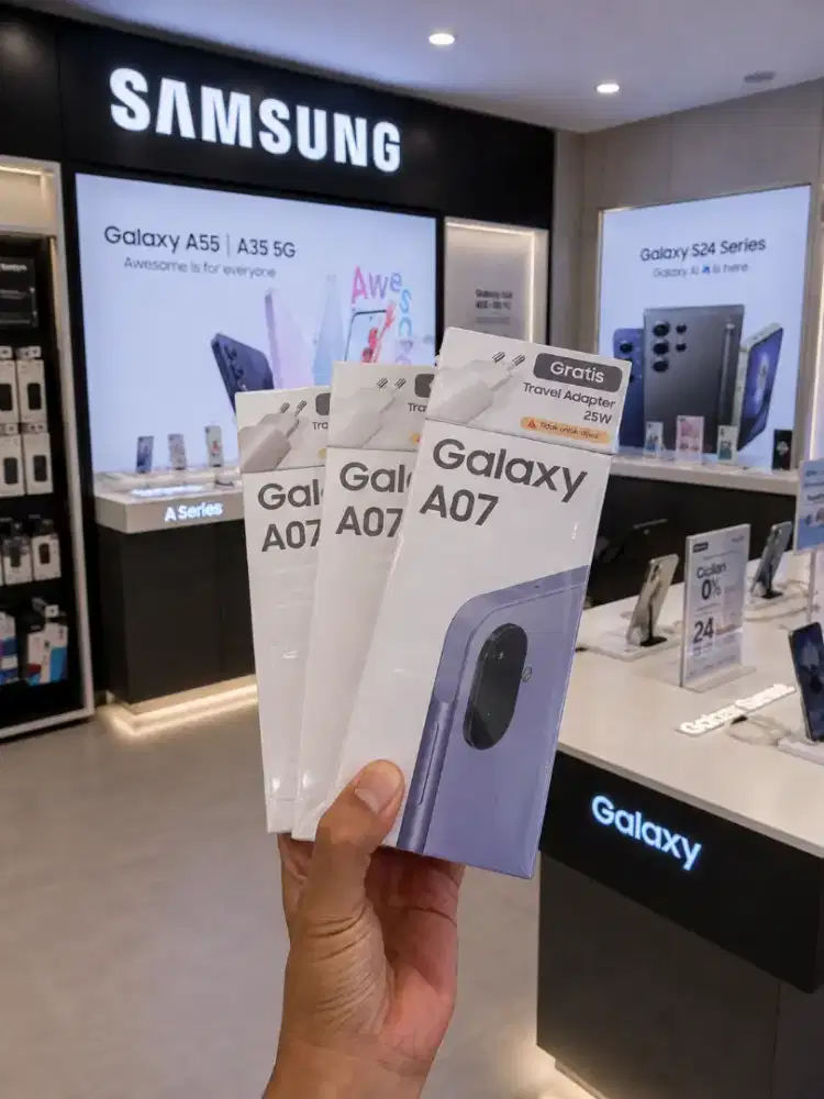 [ Fast respon WA ] Samsung Galaxy A07 4/128 Garansi resmi 1thn