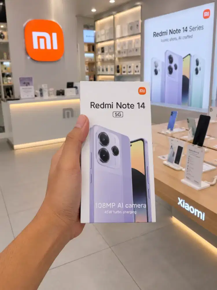 [ Fast respon WA ] Xiaomi Redmi Note 14 5G 12/512 Garansi resmi 15bln