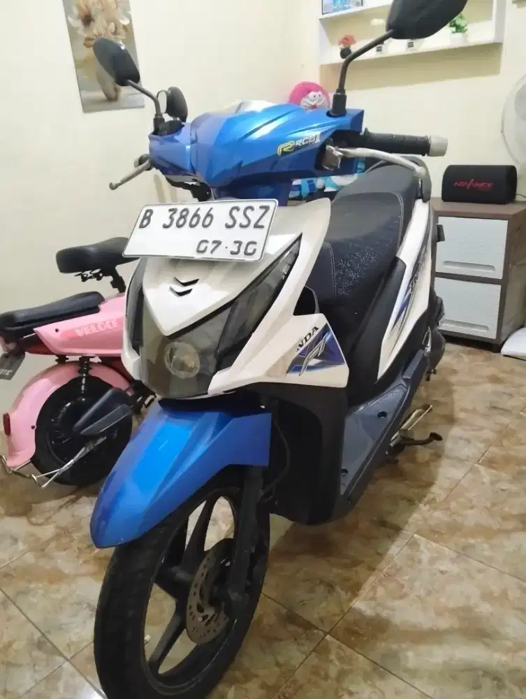 Honda beat fi tahun 2015 mesin haluss