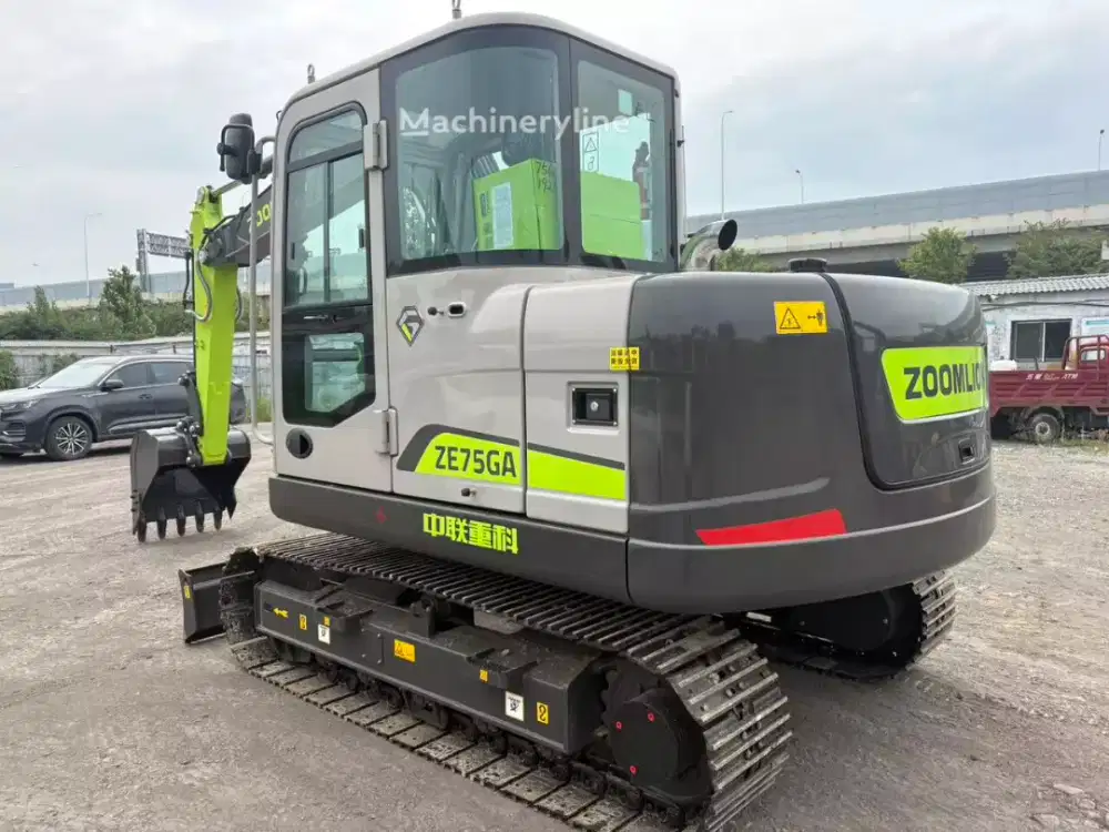 Excavator Zoomlion ZE75 kelas 7,5 ton kelas pc75