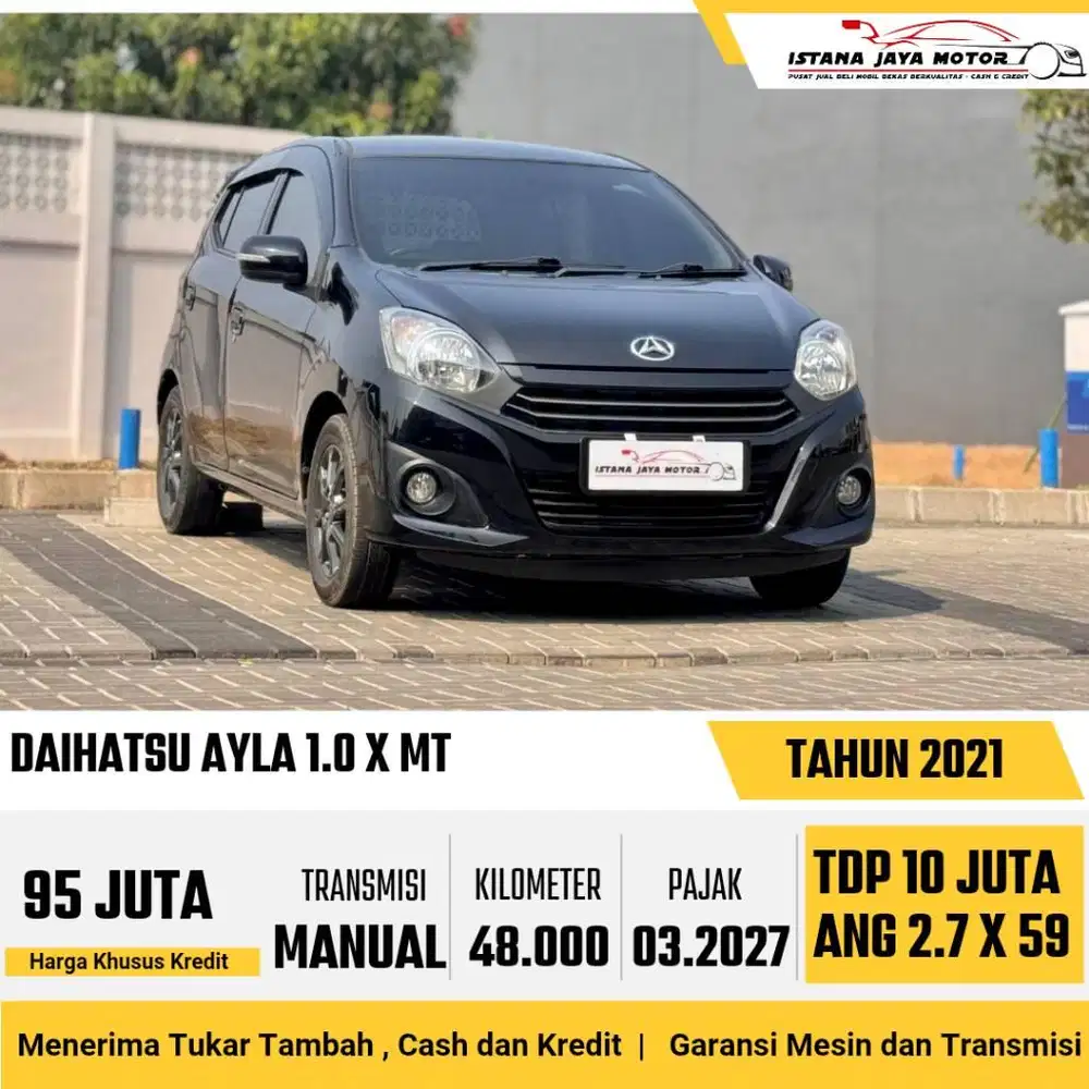 Daihatsu Ayla X 1.0 Manual 2021