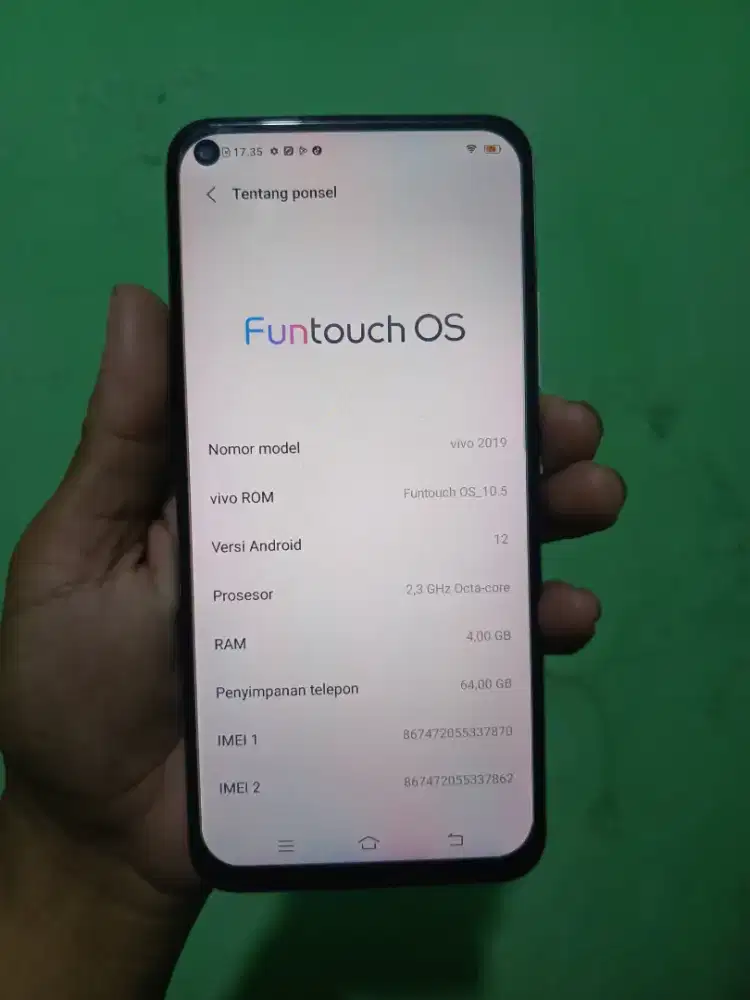 Vivo Y30i Ram 4/64 Batangan aja