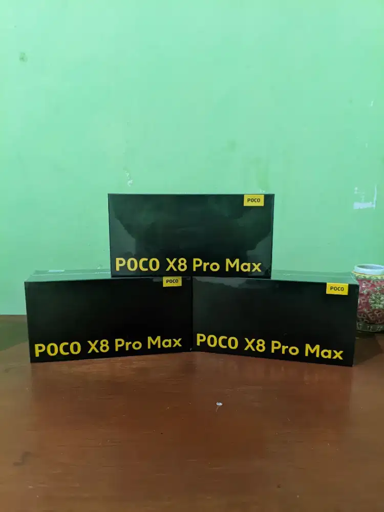 POCO X8 Pro Max 12/512Gb Baru, Segel dan Bergaransi ResmiIndonesia