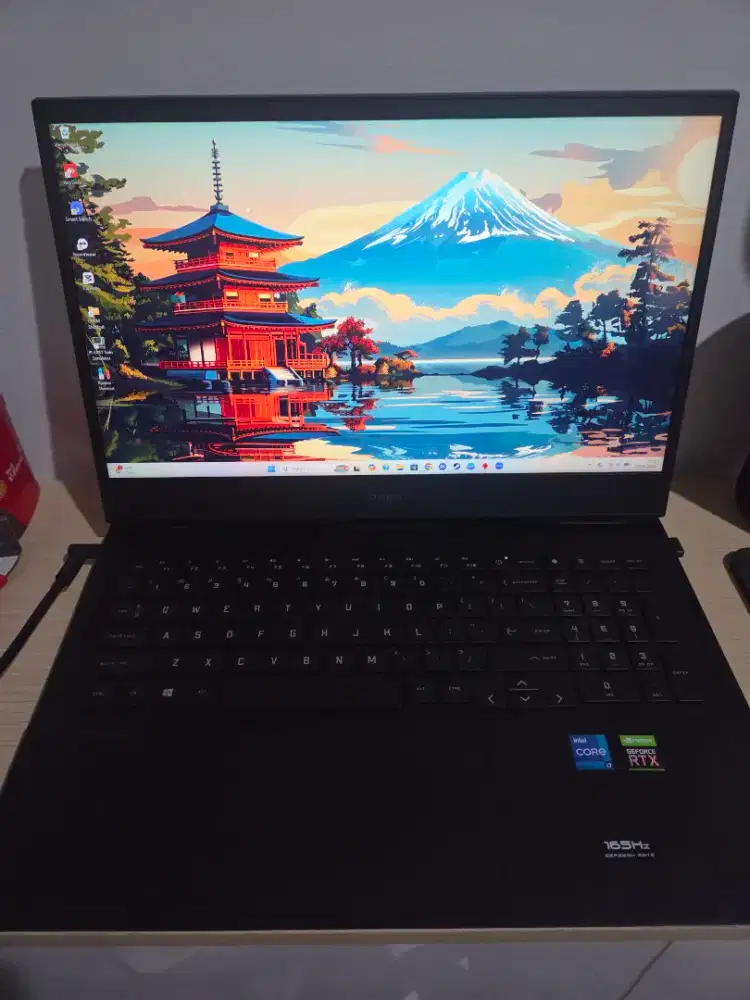 Laptop gaming monster HP Omen 16 b0171tx i7 RTX 3070 8GB Ram 32GB