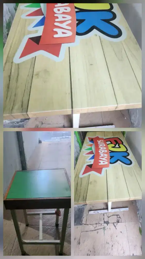 Dijual meja 8 pcs dan kursi 20 pcs borongan