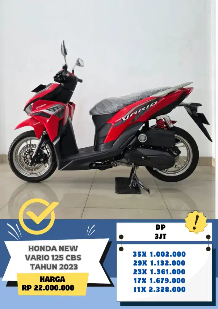 KM 5RB! Honda New Vario 125 CBS Tahun 2023