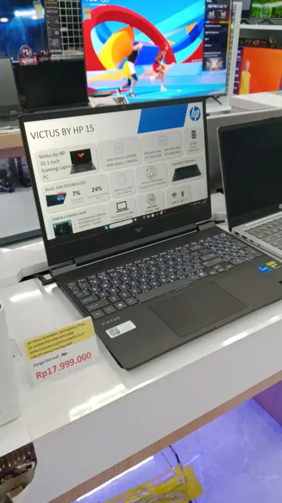 HP Victus 15-fa2666tx Gaming-Mica Silver