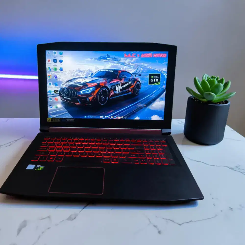 ACER NITRO 5-AN515-52 V28 NVIDIA GTX (ACER PREDATOR) [RAM 8GB/SSD+HDD]