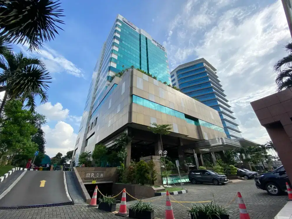 Kantor di Menara Hijau Luas 274.37 sqm Bare Area MT Haryono