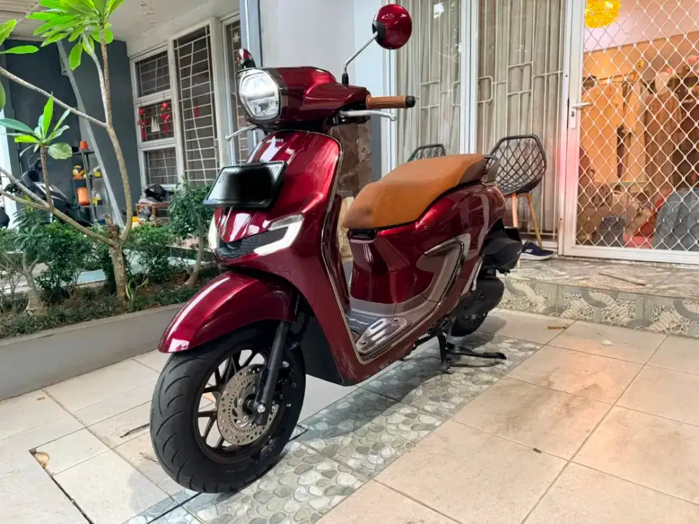 Km 1.200 Honda Stylo ABS SE Burgundy 2026 Pakai 3 Bulan Mulus 99%