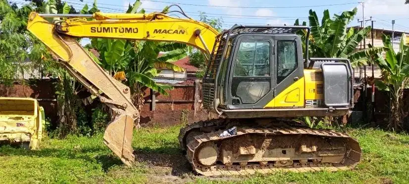 JUAL UNIT SUMITOMO EXCAVATOR SH130LF-6 TAHUN 2022 - KONDISI AS IS