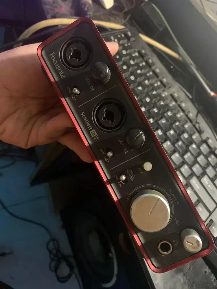 Soundcard Focusrite Scarlett 2i2