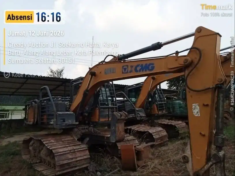 JUAL 3 UNIT XCMG EXCAVATOR XE135F TAHUN 2025 - KONDISI AS IS