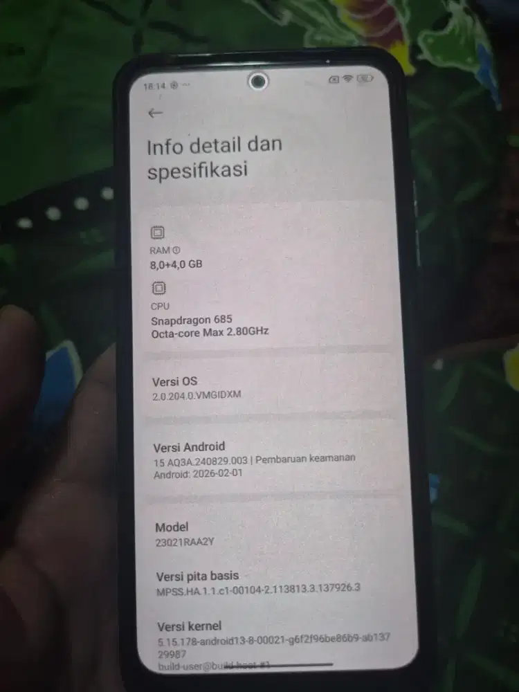 Redmi note 12 8/128
